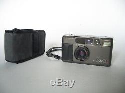 Top! CONTAX T2 Compact 35mm Film Camera CARL ZEISS Lens SONNAR 2.8/38 + Case