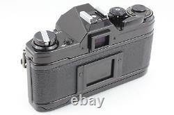 Top MINT Canon AE-1 Black SLR 35mm Film Camera NFD New FD 50mm f1.8 Lens JAPAN