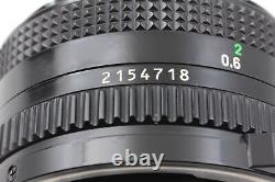 Top MINT Canon AE-1 Black SLR 35mm Film Camera NFD New FD 50mm f1.8 Lens JAPAN