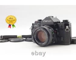 Top MINT Canon A-1 35mm SLR Film Camera NFD New FD 50mm F1.4 Lens From JAPAN