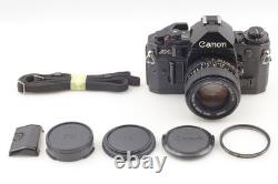 Top MINT Canon A-1 35mm SLR Film Camera NFD New FD 50mm F1.4 Lens From JAPAN