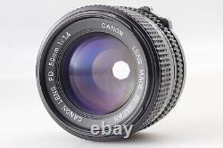 Top MINT Canon A-1 A1 35mm Film camera Black body New FD 50mm f1.4 Lens JAPAN