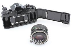 Top MINT Canon A-1 Black 35mm SLR Film Camera New FD 50mm F1.4 Lens From JAPAN