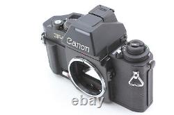 Top MINT Canon NEW F-1 AE Finder 35mm Film Camera NFD 50mm f1.4 Lens JAPAN