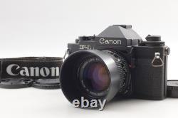 Top MINT Canon NEW F-1 eye level 35mm Film Camera New FD 50mm f/1.4 Lens JAPAN