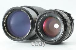 Top MINT / Lens x2 Canon A-1 35mm Film camera body NEW FD 50mm f1.4 From JAPAN