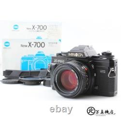 Top MINT Minolta New X-700 35mm Film Camera MD 50mm f/1.4 Lens From JAPAN