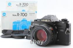 Top MINT Minolta New X-700 35mm Film Camera MD 50mm f/1.4 Lens From JAPAN