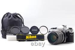 Top MINT Nikon FE2 Silver 35mm SLR Film Camera Body 43-86mm f/3.5 Lens JAPAN