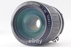 Top MINT Nikon FE2 Silver 35mm SLR Film Camera Body 43-86mm f/3.5 Lens JAPAN