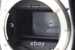 Top MINT Nikon FE2 Silver 35mm SLR Film Camera Body 43-86mm f/3.5 Lens JAPAN