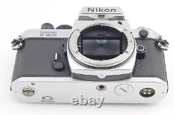 Top MINT Nikon FE2 Silver 35mm SLR Film Camera Body 43-86mm f/3.5 Lens JAPAN