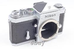 Top MINT Nikon F Eye level 35mm Film Camera Nikkor-s Auto 50mm f1.4 Lens JAPAN