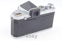 Top MINT Nikon F Eye level 35mm Film Camera Nikkor-s Auto 50mm f1.4 Lens JAPAN