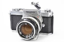 Top MINT Nikon Nikomat FT silver 35mm Film Camera 50mm F1.4 Lens Japan # 147
