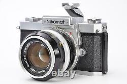 Top MINT Nikon Nikomat FT silver 35mm Film Camera 50mm F1.4 Lens Japan # 147