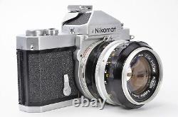 Top MINT Nikon Nikomat FT silver 35mm Film Camera 50mm F1.4 Lens Japan # 147