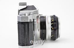 Top MINT Nikon Nikomat FT silver 35mm Film Camera 50mm F1.4 Lens Japan # 147