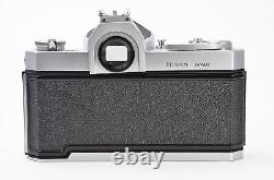 Top MINT Nikon Nikomat FT silver 35mm Film Camera 50mm F1.4 Lens Japan # 147