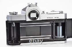 Top MINT Nikon Nikomat FT silver 35mm Film Camera 50mm F1.4 Lens Japan # 147