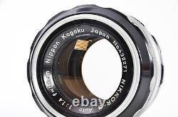 Top MINT Nikon Nikomat FT silver 35mm Film Camera 50mm F1.4 Lens Japan # 147