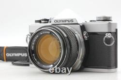Top MINT Olympus OM-1N 35mm SLR Film Camera F. Zuiko 50mm F/1.4 Lens From JAPAN