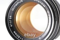 Top MINT Olympus OM-1N 35mm SLR Film Camera F. Zuiko 50mm F/1.4 Lens From JAPAN