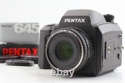 Top MINT Pentax 645NII + SMC FA 75mm f/2.8 New Lens Film Camera 645 From JAPAN