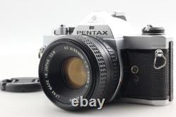 Top MINT Pentax MX 35mm Film Camera Body Rikenon XR 50mm F/2 L Lens From JAPAN