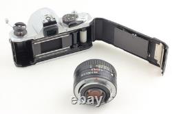 Top MINT Pentax MX 35mm Film Camera Body Rikenon XR 50mm F/2 L Lens From JAPAN