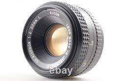 Top MINT Pentax MX 35mm Film Camera Body Rikenon XR 50mm F/2 L Lens From JAPAN