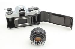 Top MINT Pentax Spotmatic F SPF Silver 35mm Film Camera 55mm f1.8 Lens JAPAN