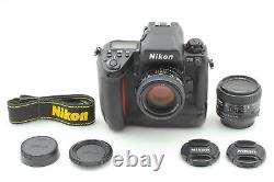 Top MINT SN/321xxxx Late Nikon F5 SLR 35mm Film Camera AF 50mm 28mm Lens JAPAN