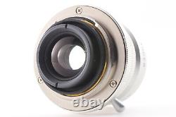 Top MINT Voigtlander BESSA-R Silver L39 35mm f/2.8 Lens film Camera From JAPAN