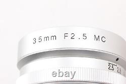 Top MINT Voigtlander BESSA-R Silver L39 35mm f/2.8 Lens film Camera From JAPAN
