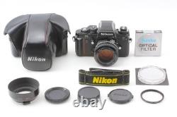 Top MINT withHOOD Nikon F3 HP 35mm Film Camera Body Ai 50mm f1.4 Lens From JAPAN
