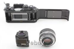 Top MINT withHOOD Nikon F3 HP 35mm Film Camera Body Ai 50mm f1.4 Lens From JAPAN
