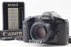 Top MINT withStrap Canon EOS-1 35mm Film Camera EF 50mm F1.8 II Lens From JAPAN