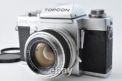 Topcon RE Super 35mm Film Camera 58mm F1.8 From JAPAN Very Good #300