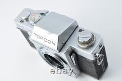 Topcon RE Super 35mm Film Camera 58mm F1.8 From JAPAN Very Good #300