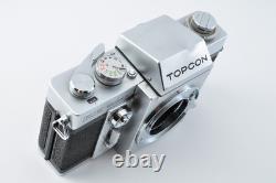 Topcon RE Super 35mm Film Camera 58mm F1.8 From JAPAN Very Good #300