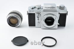 Topcon RE Super 35mm Film Camera 58mm F1.8 From JAPAN Very Good #300