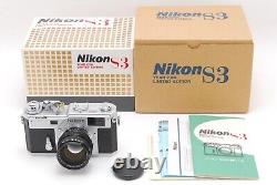 UNUSED BOXED? Nikon S3 2000 limited Film Camera 50mm 5cm f/1.4 Lens From JAPAN