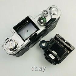 UNUSED Nikon F2 Photomic 35mm SLR Film Camera + Ai-s 24mm F/2 Lens From Japan