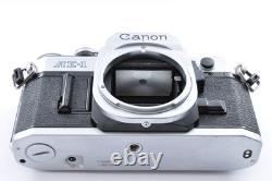 US Duty Paid Canon AE-1 silver 35mm Film Camera FD 50mm f1.4 SSC JAPAN #L86