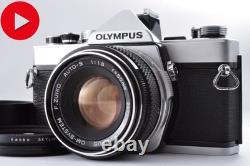US Duty Paid Olympus OM-1 35mm Film Camera F. Zuiko 50mm f1.8 JAPAN #L65