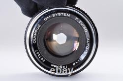 US Duty Paid Olympus OM-1 35mm Film Camera F. Zuiko 50mm f1.8 JAPAN #L65