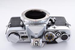 US Duty Paid Olympus OM-1 35mm Film Camera F. Zuiko 50mm f1.8 JAPAN #L65