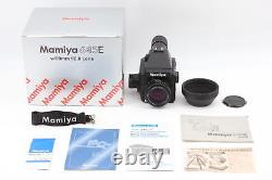 Unused Box Mamiya 645 E Film Camera + Sekor C 80mm f/2.8 + Lens Cap From JAPAN