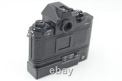 Unused Canon NEW F-1 AE Finder 35mm Film Camera NFD 50mm f1.4 Lens From JAPAN